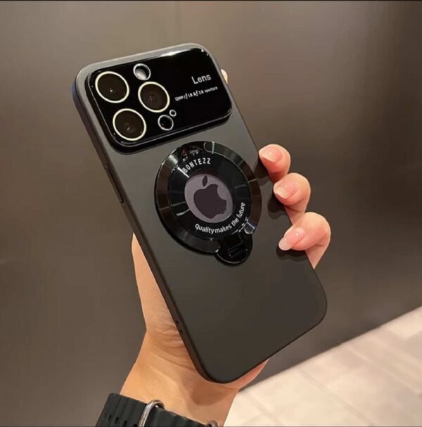 Matte Black Armor Case for iPhone 15 Pro Max