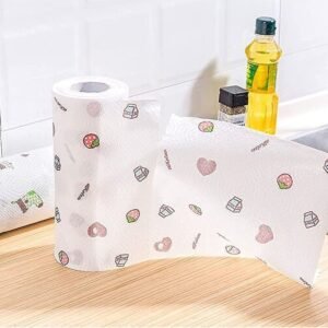 Reusable Kitchen Tissue Roll – Eco-Friendly, Washable & Super Absorbent Non-Woven Towels