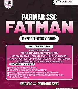 Parmar SSC Fatman | GK/GS Theory Book