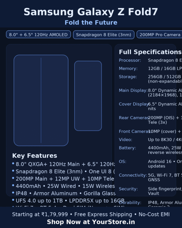Samsung Galaxy Z Fold7 - Sale! - Image 4