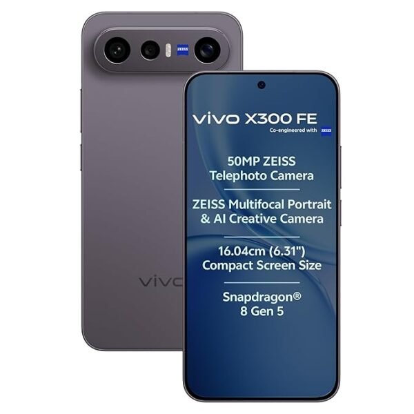 vivo X300 FE 5G (Urban Olive, 12GB RAM, 256GB Storage) | AI Camera | AMOLED Display | Fast Charging | 5G Smartphone